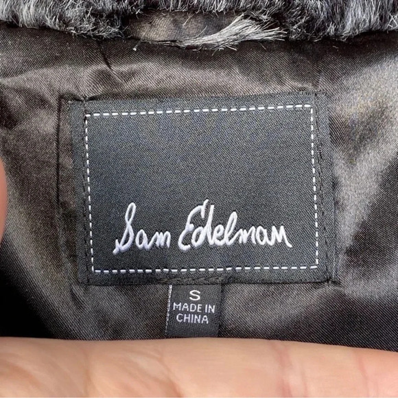 Sam edelman ombre faux fur coat Sz small - Picture 10 of 12